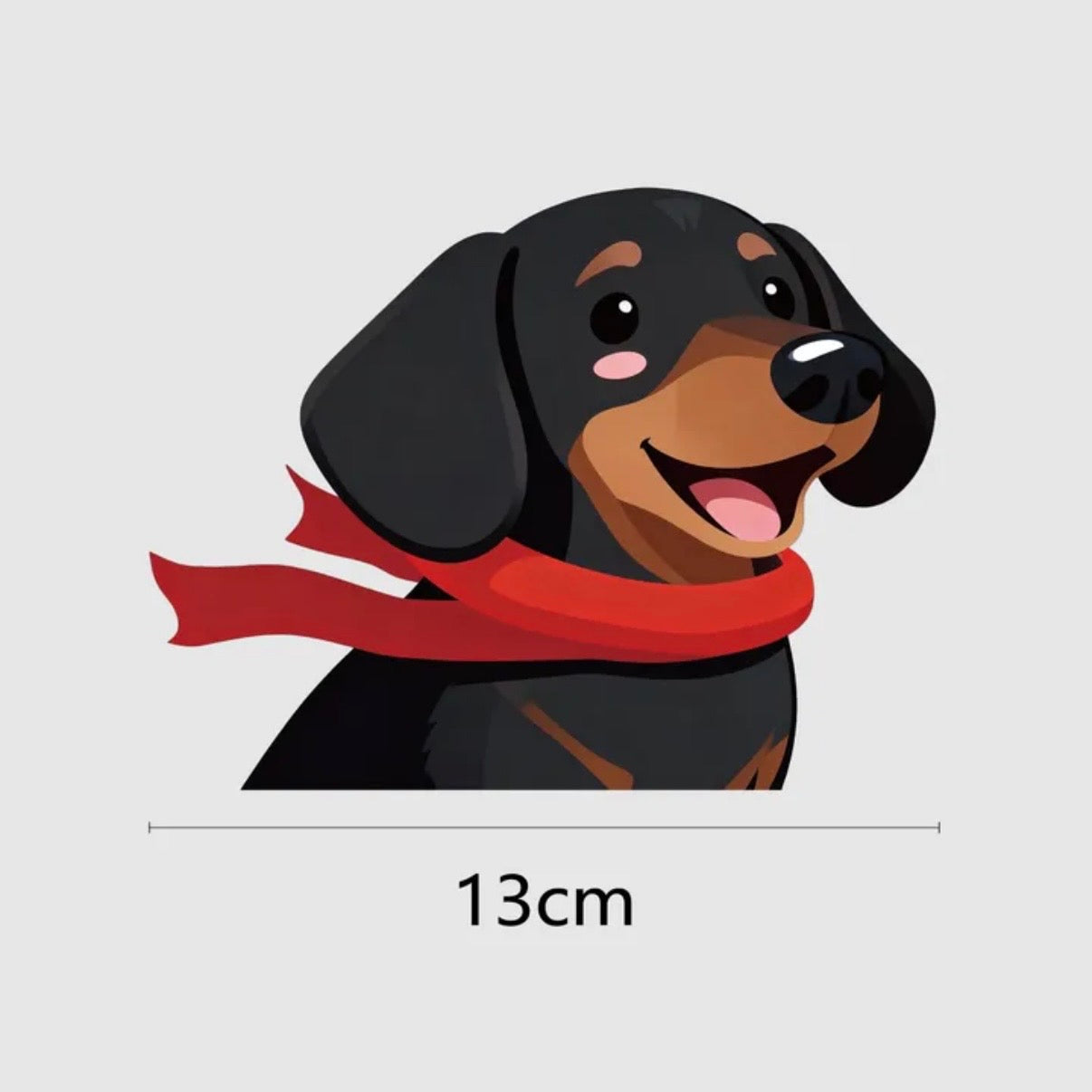 Small Dog Car Window Sticker - Cute Maltese, Pug, Poodle, Frenchie Window Decals | Weather-Proof