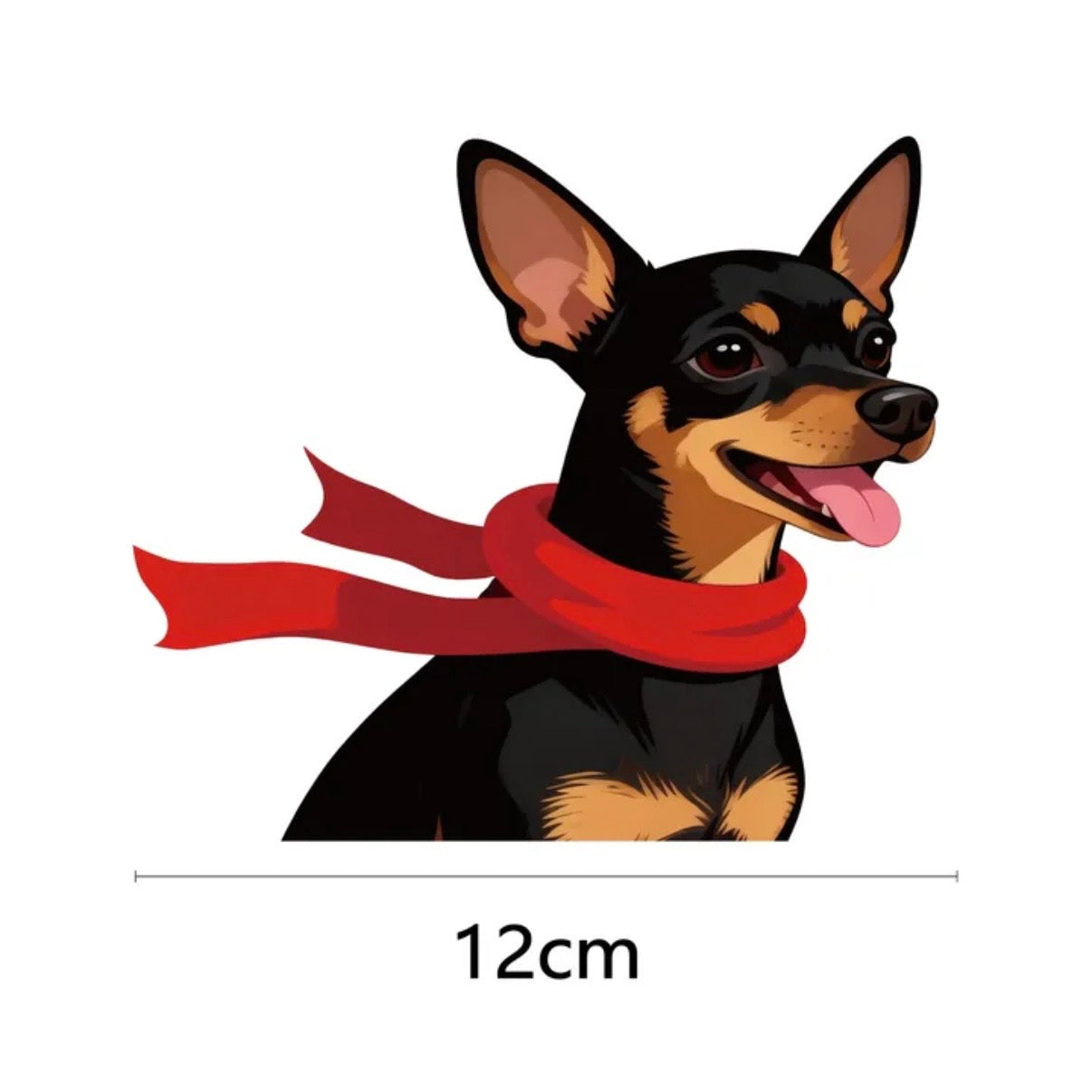 Small Dog Car Window Sticker - Cute Maltese, Pug, Poodle, Frenchie Window Decals | Weather-Proof