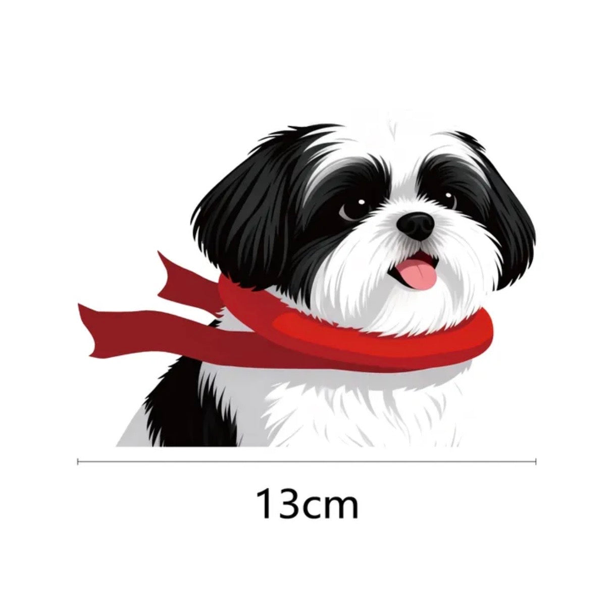 Small Dog Car Window Sticker - Cute Maltese, Pug, Poodle, Frenchie Window Decals | Weather-Proof