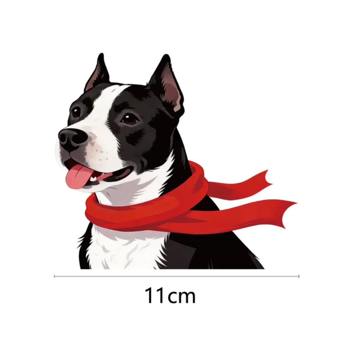 Medium Dog Car Sticker - Cute Corgi, Shiba Inu, Border Collie Window Decals | Weather-proof