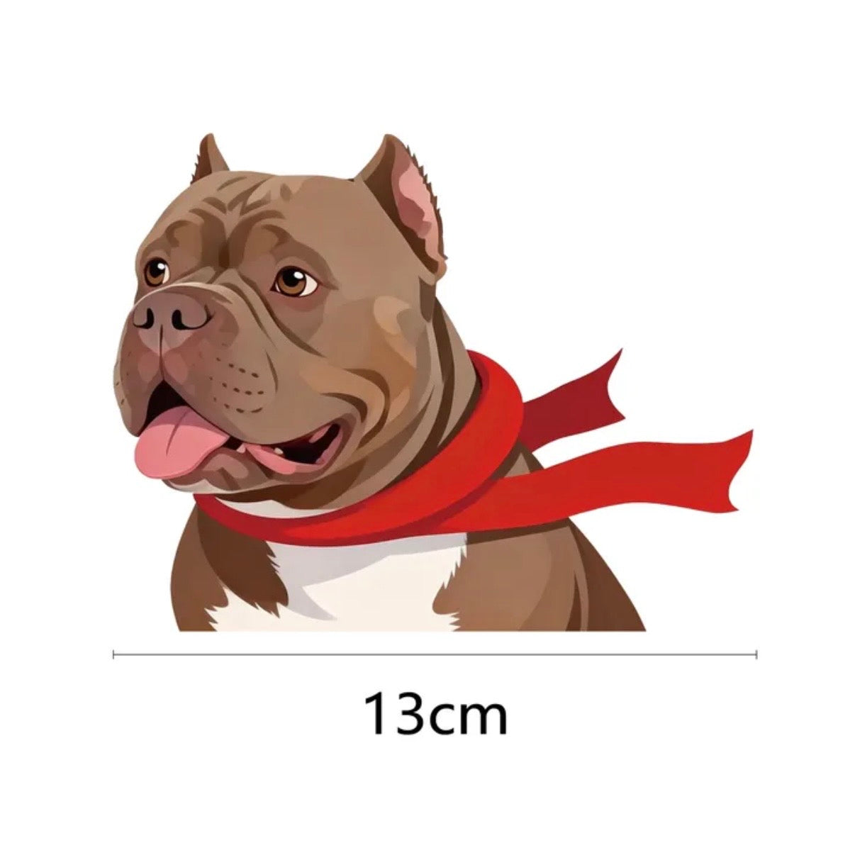 Medium Dog Car Sticker - Cute Corgi, Shiba Inu, Border Collie Window Decals | Weather-proof