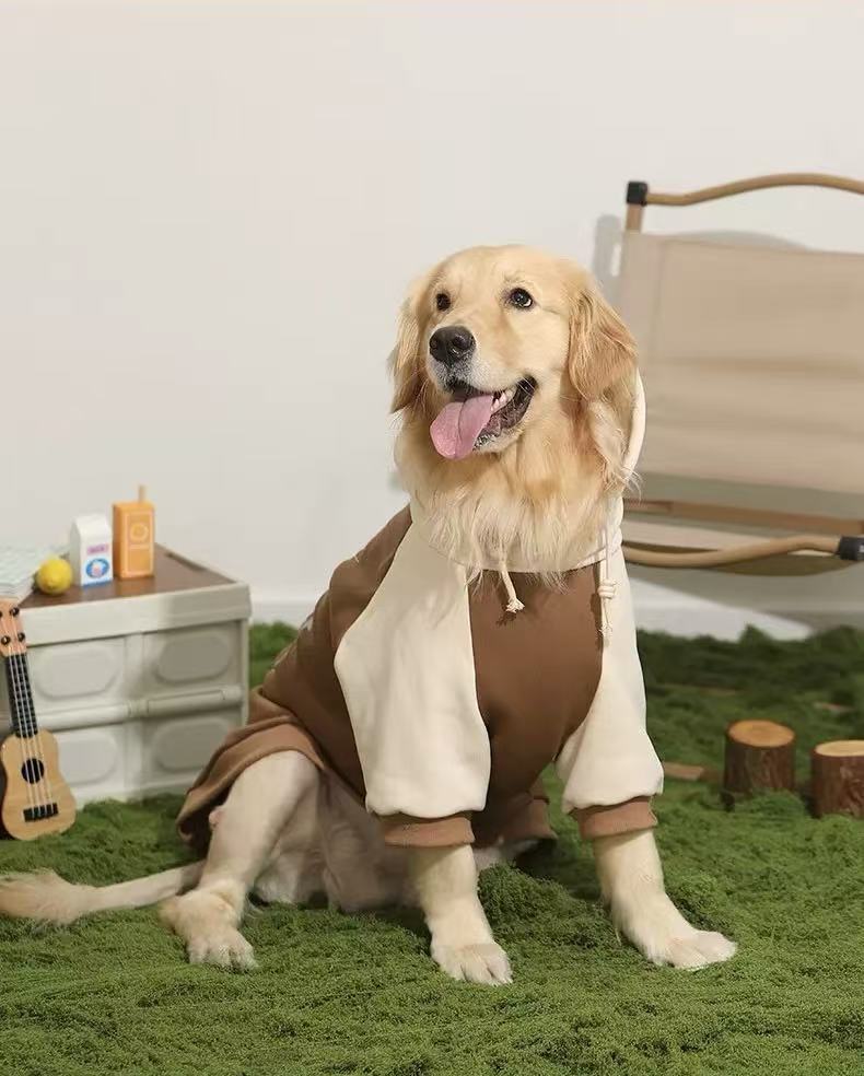 DD PET | Large Dog Hoodie – Lightweight Streetwear for Big Dogs